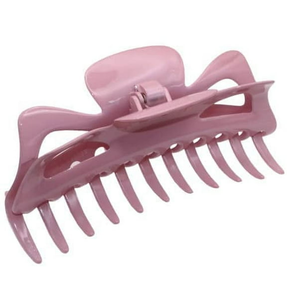 Parcelona French Classic Jumbo Large 5 1/2" Celluloid Hair Claw Clip for Women