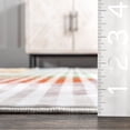 thumbnail image 2 of nuLOOM Erikka SpinClean Abstract Striped Kids Machine Washable Area Rug, 8' x 10', Erikka Multicolor, 2 of 6