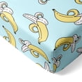 thumbnail image 1 of Sábana para cuna Little Sleepies Standard, 132 x 71 x 25 cm, color banana, 1 of 8