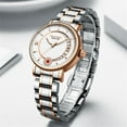 thumbnail image 3 of GUANQIN Women Calendar Vintage Wristwatch Analog Automatic Self-Winding Mechanical Sapphire Crystal Wrist Watch Stainless Steel Luminous Waterproof Business Clock, 3 of 8