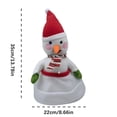 thumbnail image 3 of CNJKEHIUV Christmas Hat Under $10 Musical Christmas Hat Moving Dancing Plush Santa Hat, 3 of 7