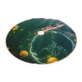 thumbnail image 2 of Kll Jelly Fish Christmas Tree Skirt 30",Party Decorations Farmhouse For Christmas Decorations Holiday Party, 2 of 8