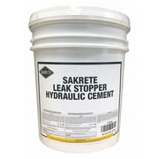 Sakrete Hydraulic Cement,Leak Stopped,50 lb 120030