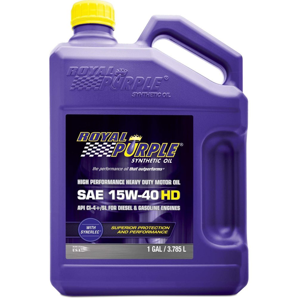 ROYAL PURPLE MOTOR OIL SAE 15W40 CK4 11797