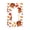 Style U, variant on Kdxio Thanksgiving Turkey Leaves Decorator Light Switch or Receptacle Outlet Wall Plate Decorator Wall Plate Child Safe Outlet Cover-Style V