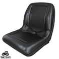 thumbnail image 2 of (2 Seats) Black John Deere Gator Seat 6X4 CX 4X2 4X4 HPX TRAIL TX TURF TH 6X4 TE, 2 of 5
