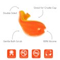 thumbnail image 4 of Innobaby Bathin' Smart Silicone Fish Antimicrobial Bath Scrub - FISH ORANGE/MANGO, 4 of 8