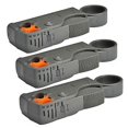 thumbnail image 1 of For 3 Pcs Coaxial Cable Stripper Stripping Pliers Cable Stripping, 1 of 5