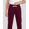 thumbnail image 3 of Real Essentials 3 Pack: Boys' Cotton Fleece Jogger Sweatpants - Active Athletic Youth Pants for Teens with Pockets, 3 of 6