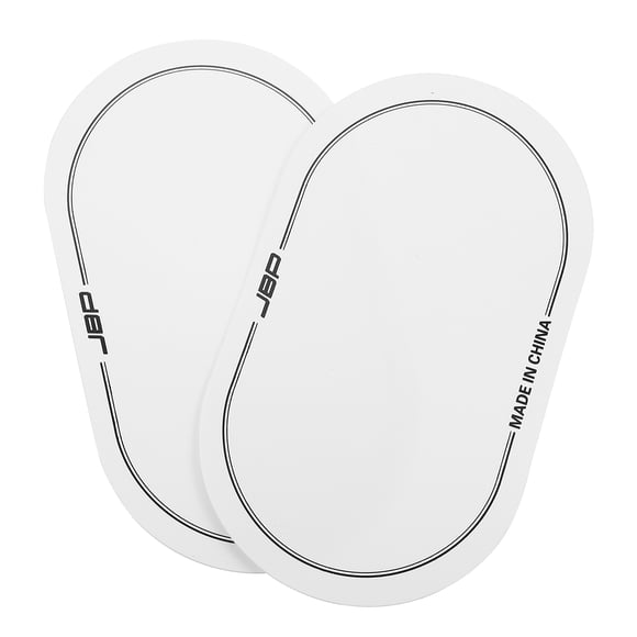 2Pcs Drum Skin Sticker Protective Strengthen Sticker Double Step Patches
