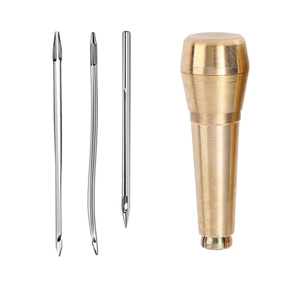 CIYISON Multifunctional Sewing Awl Tool Sewing Needle Awl with Handle