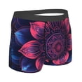 thumbnail image 3 of Balery Bohemian Vintage Pattern Men's Boxer Briefs, Soft and Breathable Cotton Underwear with nylon Waistband-X-Large, 3 of 9