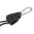 thumbnail image 3 of Mosiee 1/8In 2M Stable Fix Tent Camping Rope Canopy Parachute Rope Fixed Buckle Pulley, 3 of 9