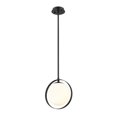 thumbnail image 1 of Z Lite 730MP-MB 8 in. Midnetic 1 Light Matte Black Mini Pendant Ceiling Light, 1 of 1