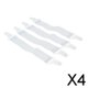 thumbnail image 1 of 3x hojas prácticas creativas hebilla ajustable Clips para sábanas correas elásticas 4 piezas, 1 of 10