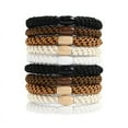 thumbnail image 4 of Hair Ties for Women Girls, 20 Pcs Elastics Hair Bands Ponytail Holders for Thick Hair, No Damage No Crease Hair Elastics Hair Ties Rod, 4 of 8