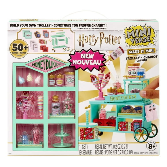 Chariot MGA's Miniverse Make It Mini Honeydukes Harry PotterMC, mini articles de collection