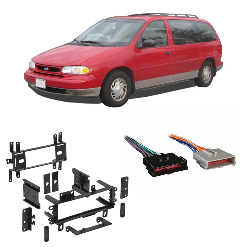 Details about   Fits Ford Windstar 1999-2003 DDIN Aftermarket Harness Radio Install Dash Kit 