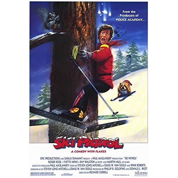 Decorative Wall Poster Ski Patrol Poster (1990)
