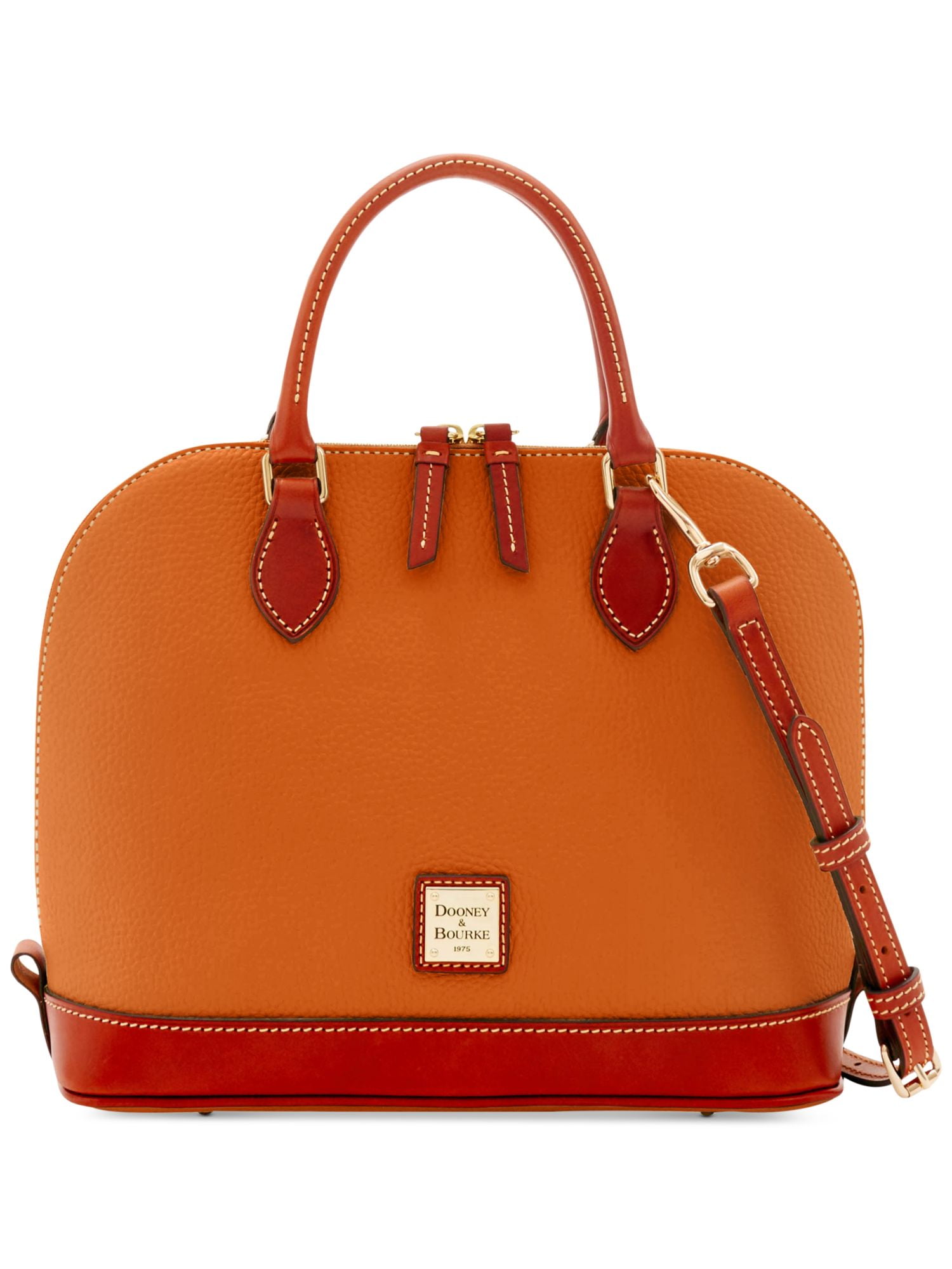 dooney & bourke brown leather purse