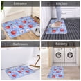 thumbnail image 5 of Rateoe coffee love cup winter Pattern Flannel Door Mat Indoor Outdoor Entrance, Waterproof All-Weather Doormat,Fade Resistant, Low Profile Entryway Mat 16x24in, 5 of 7
