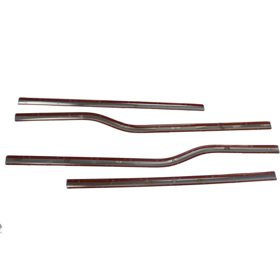Chrome Window Sill Tape-On for 09-13 Ford F-150 Supercrew 4dr 4pc