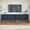 Blue -2 Pcs, variant on May in Color Console Cabinet, 58'' Wood Sideboard Buffet Cabinet, for Entryway, Living Room, Bedroom, Dining Room, Green