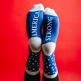 thumbnail image 2 of Pavilion Gift Company - America Strong - M/L Unisex Cotton Blend Sock, 2 of 6