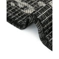 thumbnail image 5 of Unique Loom Outdoor Traditional Collection Area Rug - Timeworn (10' Round Charcoal Gray/Gray), 5 of 6