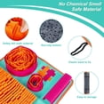 thumbnail image 4 of Alfombrilla Snuffle Vivifying para perros y gatos, 66 x 42 cm, naranja+rojo+azul, 4 of 8