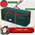 thumbnail image 6 of 2Pcs Christmas Tree Storage Bag,Heavy Duty Tree Bag Fit Up to 7.5 ft Artificial Disassembled Trees with Durable Handles,Waterproof Tear-proof Xmas Tree and Ornaments Storage Bag, 6 of 9