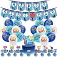 thumbnail image 1 of Kit de globos de látex para fiestas, 37 unidades, para el Día del Padre, 1 of 4