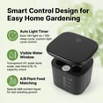 thumbnail image 3 of 4 Pod 10W Full Spectrum LED Hydroponics Growing System, Auto Timer Smart Indoor Herb Garden 1L Water Tank for Home Kitchen Year-round Planting, 3 of 6