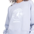 thumbnail image 3 of Women's Starter  Light Blue Minnesota Timberwolves Pastel Boxy Sweatshirt, 3 of 3