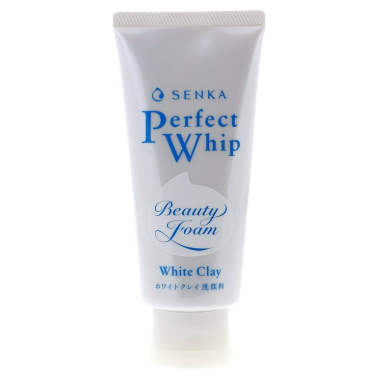 Shiseido, Senka Perfect Whip White Clay, 4.2 oz, Deep Cleansing