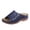 Blue, variant on gakvbuo Summer Slippers For Women Indoor And Outdoor Wide Walking Outdoor SlippersSummer Ladies Embroidered Sandals Casual Footwear Casual Roman Slippers