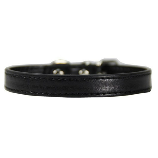 Faux Leather Collar Metal Buckle Pet Collar Adjustable Pet Collar for Small Dogs