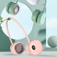 thumbnail image 4 of Mechanical Battery-powered Fan Lazy Leaf-Less Neck Fan Long Life for Sports and Travelling, 4 of 8