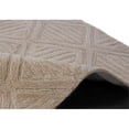 thumbnail image 6 of Bashian 90x114" Hand-Tufted Transitional Wool Area Rug in Beige, 6 of 6