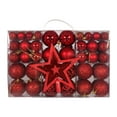 thumbnail image 4 of 101Pcs Christmas Ball DIY Tree Top Star for Halloween Festivals Thanksgiving Red, 4 of 7