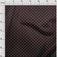thumbnail image 3 of oneOone Tissu Velours Brun Foncé Géométrique pour Robe Tissu Imprimé au Mètre 58 Pouces de Large, 3 of 5