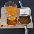 thumbnail image 4 of CNKOO 304 Stainless Steel Juice Extractor Lemon Squeezer Hand Press Heavy Duty Manual Squeezer, 4 of 10