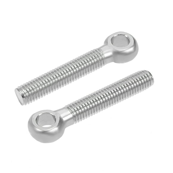 Unique Bargains M12 x 70mm 304 Stainless Steel Machine Shoulder Lift Eye Bolt Rigging 10pcs