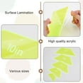 thumbnail image 4 of Half Hexagon Quilting Template 4/6/8/9/10inch Acrylic Quilting Ruler Allowance Templates Ruler for DIY Hand Patchwork Machine Quilting Sewing Needlework Craft Green DIY, 4 of 6
