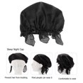 thumbnail image 2 of Miangastore 1 Pcs Couvre-Cheveux Imitation Soie Satin Augmenter la Brillance des Cheveux Bonnet Adulte pour Récupération Post-Partum, 2 of 8