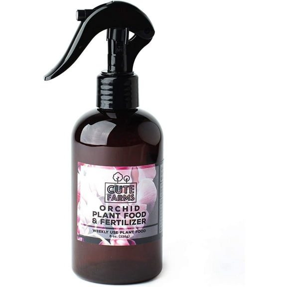 Cute Farms Orchid Plant Food & Fertilizer (8 oz. Spray Bottle)