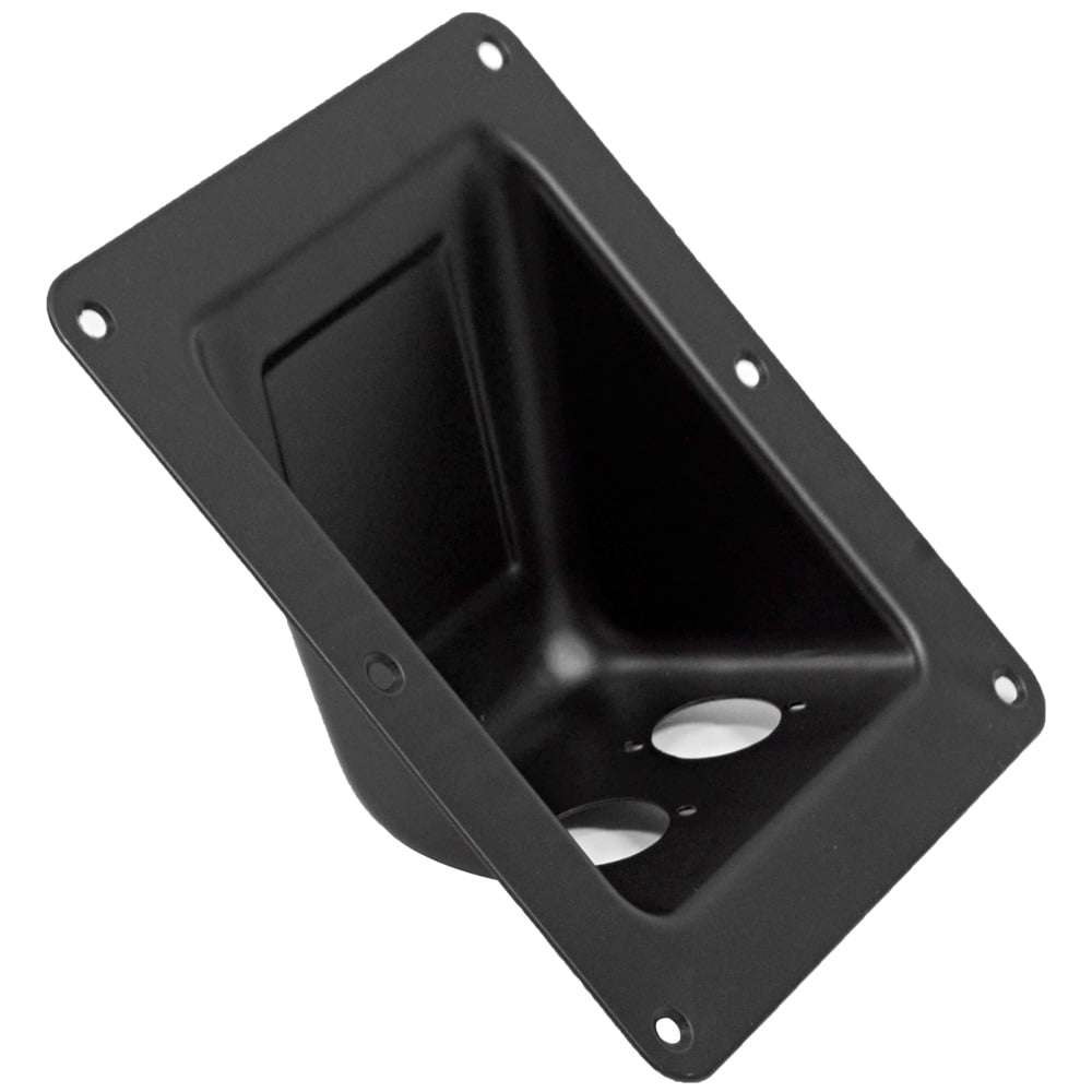 Seismic Audio Recessed Jack Plate for PA/DJ Speaker Series