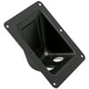 Seismic Audio - Recessed Jack Plate for PA/DJ Speaker Cabinets - Series D Holes Black - SAJP411