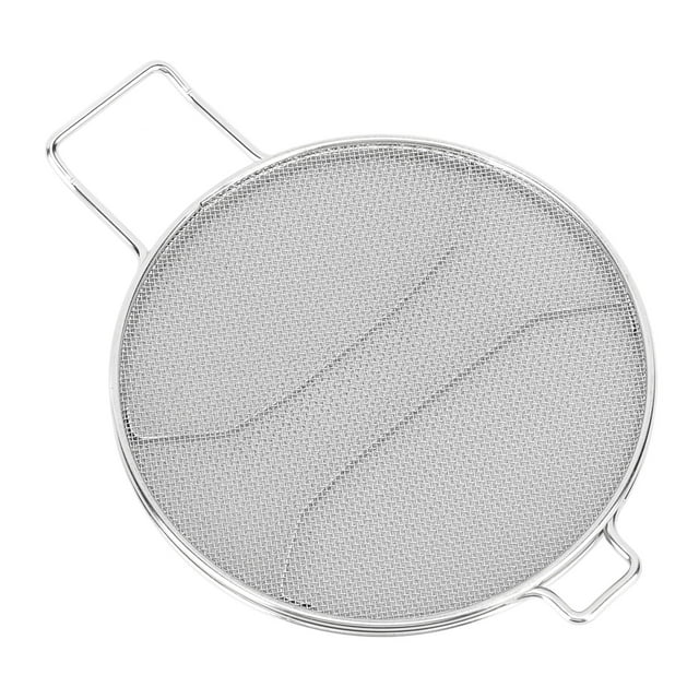 Bouclier d'Éclaboussure d'Acier Inoxydable pour Friteuse, Éclaboussure d'Acier Inoxydable Détachable Bouclier d'Éclaboussure pour Ninja Foodi I Accessoirespour Ninja Foodi I Réponse Rapide