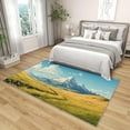 thumbnail image 4 of 3x5 Rug, Mountain Door Mat Washable Non Slip Soft for Entryway, Nature Landscape Rug, Nature Scenery Carpet, Mountain Home Decor & Gifts, 4 of 7